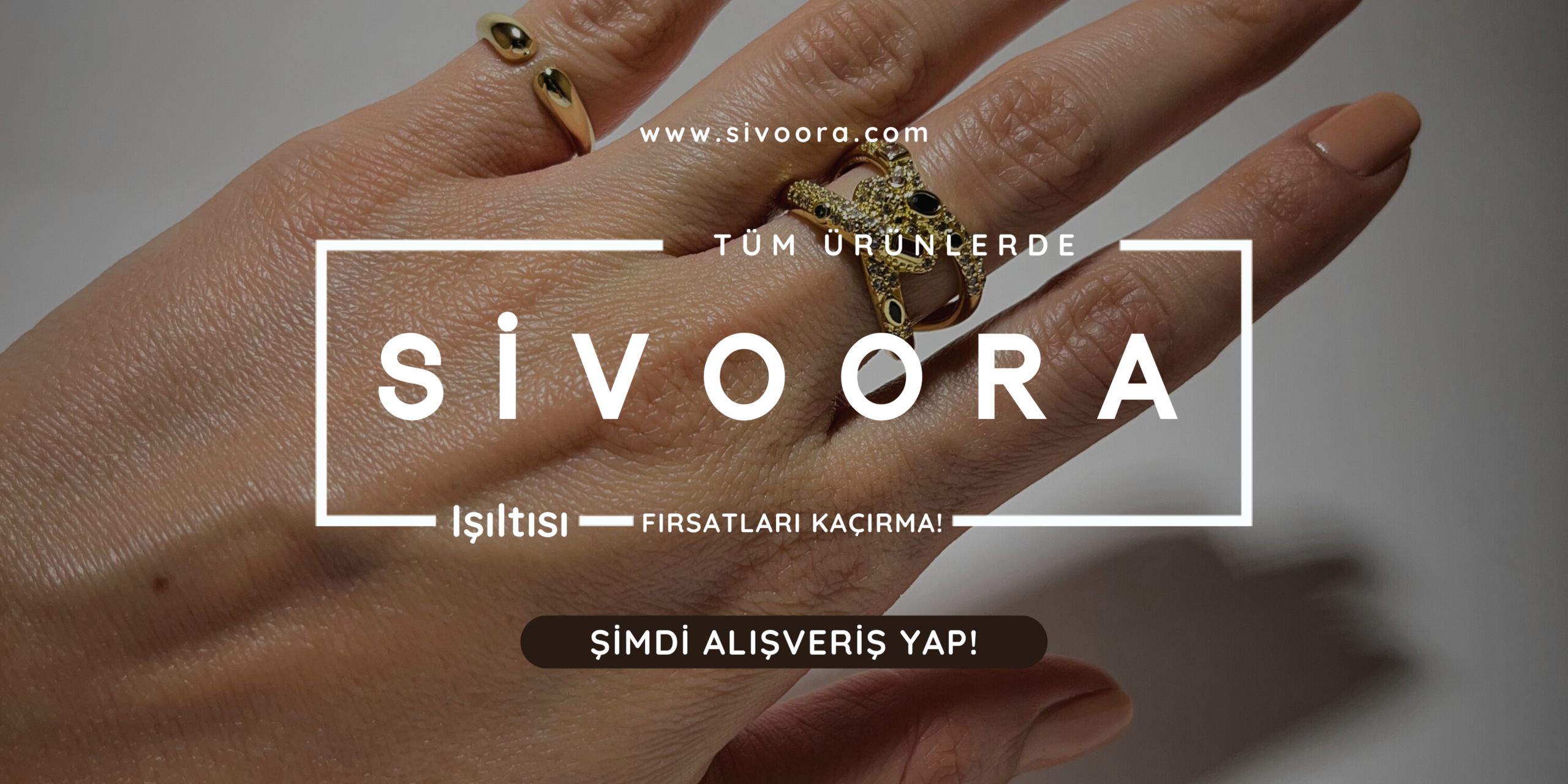 Kahverengi, modern, minimalist, butik giyim ve aksesuar indirimi web sitesi banner