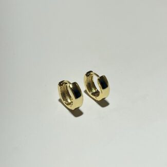 Gold Rengi Küçük Halka Küpe
