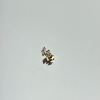 Gold Rengi Üçlü Model Piercing